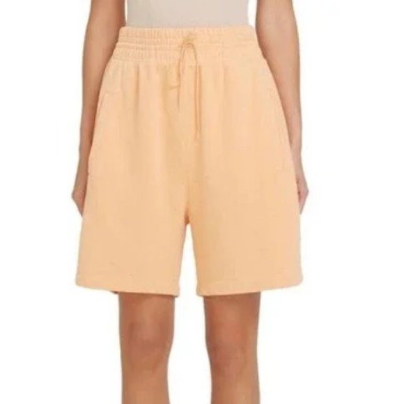 Agolde Boxing Shorts Size X-Small in Sherbet Orange - Picture 1 of 4